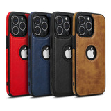 Carcasa Cuero Ejecutiva Para iPhone XR