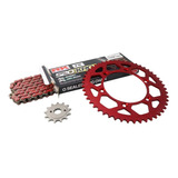 Kit Transmision Aluminio Honda Tornado 250 Rk Oring Roja