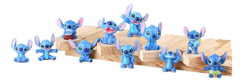 Set De Figuras Disney - 12 Figuras Stitch