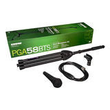 Micrófono Shure Pga58-bts Para Voz Con Atril Y Cable