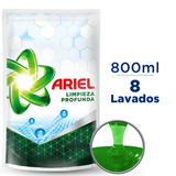 Jabon Liquido Para Ropa Ariel Limpieza Profunda X800ml