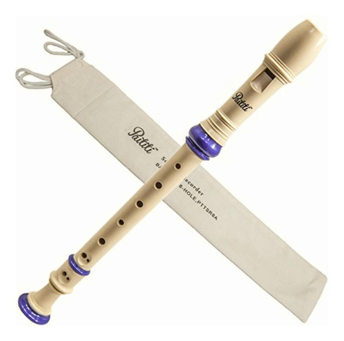 Paititi Soprano Recorder 8-hole With Cleaning Rod + Carrying