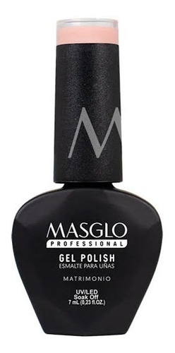 Esmaltes Masglo Gel Polish Semi - Ml  Color Matrimonio