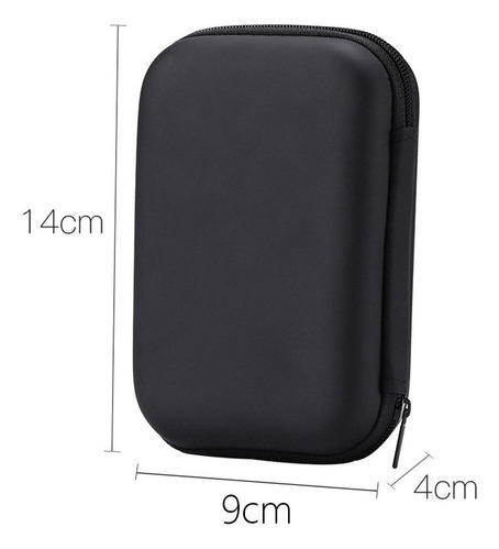 Funda De Disco Duro Externa Hdd Ssd Box Earphone Bag 2.5