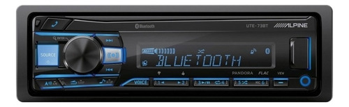 Estéreo Auto Alpine Ute-73bt Con Usb Y Bluetooth