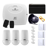 Kit Alarme Wifi Jfl Smartcloud 32 Com 06 Sensores Sem Fio