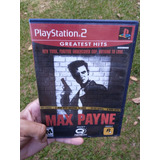 Jogo Ps2 - Max Payne Ps2 Original Americano 