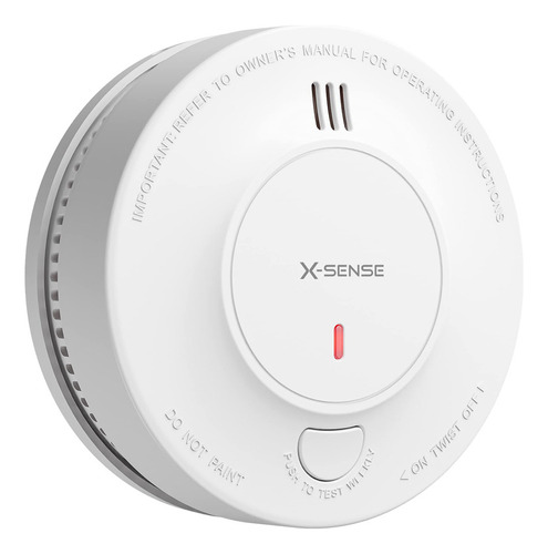 Alarma De Humo X-sense, Detector De Humo Con Alarma Contra I