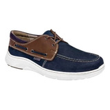 Zapato Dockers D211642 Casual Náutico Nobuck Marino 