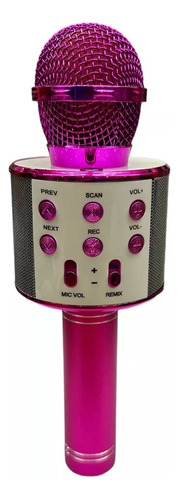 Microfono  Karaoke Bluetooth Niños Con Bateria Incorporada