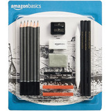 Kit De Dibujo Bocetos Amazon Basics Lapices Y Mas 17-pack