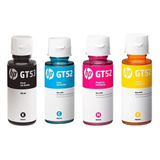 Kit Refil Tinta Hp Gt53 Preto + Gt52 Color P/ Gt 5810 5820