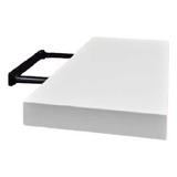 Estante Organizador Flotante De 40x25cm Blanco 4cm Espesor