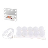 Foco Led Regulable O Luz De Espejo De Tocador, 10 Piezas