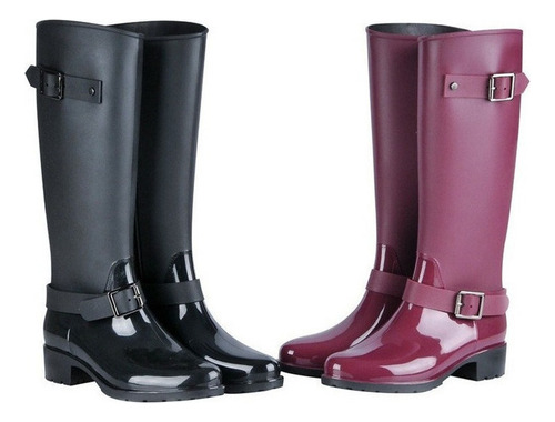 Botas De Lluvia Impermeables Antideslizantes Demodaparamujer