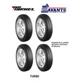 Llanta 175/70r13 Tornel Turbo 82t Blk ( Paq. 4 )