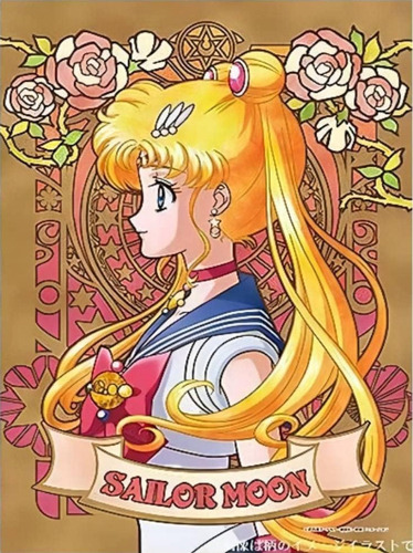 A Pintura De Diamante Sailor Moon, Decoración Mural De Pared