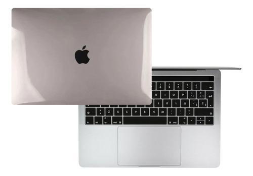 Carcasa Case Macbook + Protector De Teclado Español Pro Air