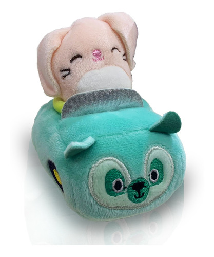 Peluche Squishmallows Squishville Mini In Vehicle