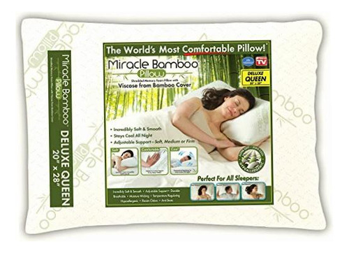 Ontel Miracle - Almohada De Espuma Color Blanco