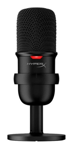 Micrófono Hyperx Solocast De Condensador Cardioide Negro