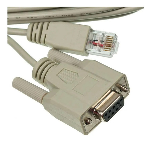 Cable Consola Rj45 A Db9 Rs232 Adaptador