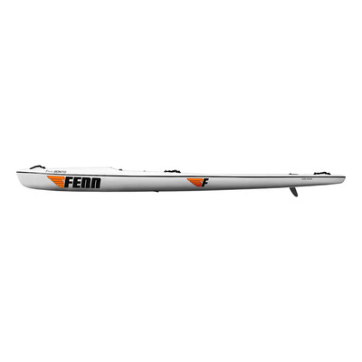 Kayak Recreativo Fenn Bonito 12kg Surfski Fibra Vidrio Viniléster Blanco | Meses sin interés