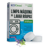 03 Tabletes Limpa Maquina De Lavar Roupas Tabclean Lavanda