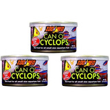 (3 Pack) Zoo Med Can O' Cyclops 3.2 Oz - Pequeño Pez, Coral 