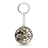 Llavero Game Of Thrones Got Targaryen Dorado Coketacoketo