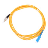 5pcs Fiber Jumper Sc Fc Cable De Fibra Óptica De Núcleo Únic