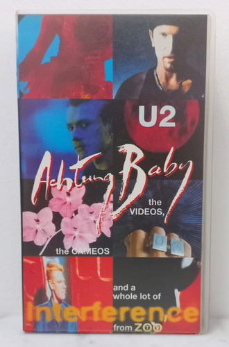 U2 Vhs Achtung Baby The Videos Importado Igual A Nuev