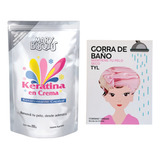 Mary Bosques Keratina En Crema Doypack + Gorra De Baño