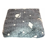 Manta Cobertor Brilha No Escuro - 180 X 200 Cm