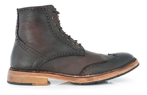 Zapato Cuero Hombre Botita Briganti Bota Suela - Hcbo00939