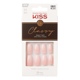 Kiss Uñas Postizas Classy Nails Diy - Cozy Meets Cute Color Nude Clasicas