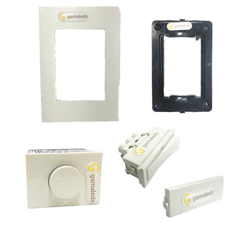 Pack 10 Llave De Luz Dimmer Led + 1 Punto Sica Silight Brava