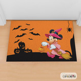 Tapete Capacho Halloween Minnie - Ca561