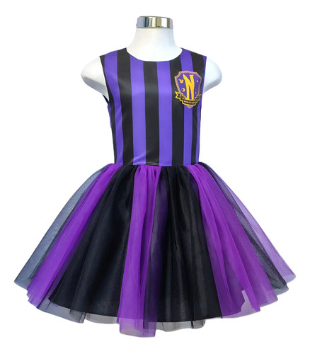 Disfraz De Wednesday Para Niña,  Uniforme De Enid Sinclair Para Niña. Uniforme De Merlina Para Niña | Envío gratis