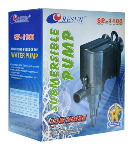 Bomba Agua Cabeza Poder Filtro Sump Pecera Fuente 500l/h