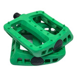 Pedales Bmx Odyssey Twisted Pc 9/16 Verde Malaquita