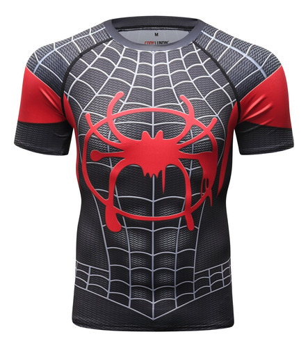 Playera Compresión Miles Morales Cody Lundin Mc