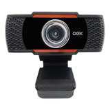 Webcam Easy Oex Usb 2.0 720p 30fps Com Microfone W200 Preto