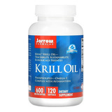 Jarrow Formulas Aceite De Krill 120softgels Krill Oil Omega3 Sabor Sin Sabor