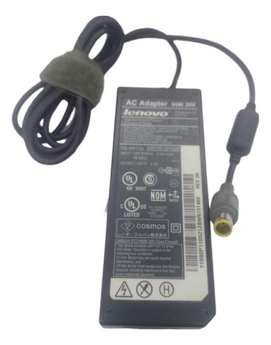 Fuente Lenovo 90w 20v 4.5a Pin Amarillo 