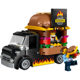 Lego City 60404 Camion Hamburgueseria Cantidad De Piezas 194