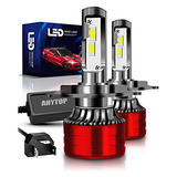 Anytop H4/9003 - Bombillas Led Para Faros Delanteros Altos Y