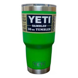 Vaso Yeti Original 30oz Con Tapa Color Verde