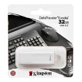 Pendrive Datatraveler Kingston 32gb Blanco Audioimport