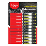 Cepillo Colgate Zig Zag Charcoal Tira X 12ud Envio Gratis